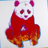 Andy Warhol (USA, 1928-1987) GIANT PANDA, FROM ENDANGERED SPECIES (F. & S. II.295), 1983 screenprint