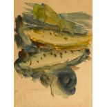 Barrie Cooke HRHA (1931-2014) TROUT, 1960 watercolour signed and dated [May] lower left 14.75 by