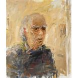 Basil Blackshaw HRHA RUA (1932-2016) SELF PORTRAIT, 1997 oil on canvas signed lower right; signed,