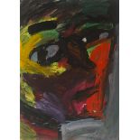 Michael Kane (b.1935) HEAD, 1993 acrylic on board signed and dated lower right 27 by 19.25in. (68.