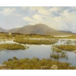 Patrick Hennessy RHA (1915-1980) CONNEMARA LANDSCAPE oil on canvas signed lower left 25 by 30in. (