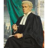 George Collie RHA (1904-1975) PORTRAIT OF PADRAIG PEARSE oil on canvas signed lower left 42 by 36in.