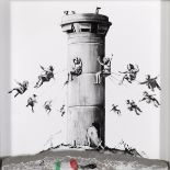 Banksy (British, b.1974) WALLED OFF HOTEL BOX SET PRINT, 2017 print and concrete relief element 9