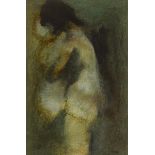 Desmond Carrick RHA (1928-2012) NUDE oil on canvas signed lower right 30 by 20in. (76.2 by 50.8cm)