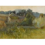 Mildred Anne Butler RWS (1858-1941) REAR OF KILMURRAY HOUSE, COUNTY KILKENNY watercolour