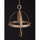 An 18th Century Wrought Iron Game Hanger.