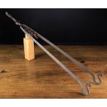 A Late 18th/Early 19th Century 'Country House' Fire Tongs.