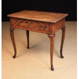 An 18th Century Oak Side Table.