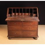 A Large 18th Century Oak Bureau.