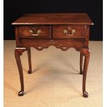 An Attractive 18th Century Oak Lowboy.