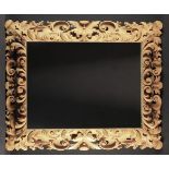 A 17th Century Style Carved Bare-Pine Picture Frame,