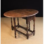 An 18th Century Oak Gateleg Table (A/F).