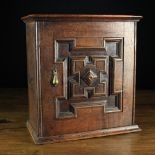 A Fine 17th Century Oak Spice Cupboard.