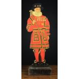 A Painted Beefeater Dummy Board in the form of a Yeoman Warder,