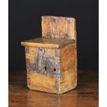 A Rustic Offertory Box.