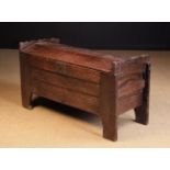 A Small 17th Century Oak Hutch or Arc.