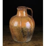 A Large French Terracotta Cider Pitcher, Circa 1780.
