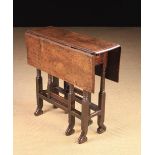 A Small Late 17th Century Oak Gateleg Table.