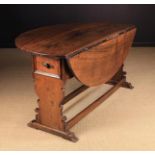 A Fine 17th Century Italian Walnut Drop Leaf Centre Table of generous proportions.