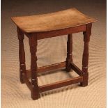 A Robert 'Mouseman' Thompson Oak Stool.