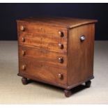 A Small Victorian Mahogany Faux-front Commode.