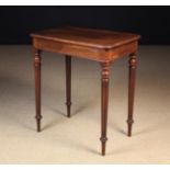 A Small William IV Mahogany Table.