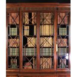 A Large Collection of Books with Decorative Bindings: