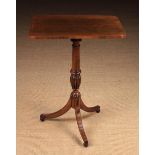 A Small Regency Period Rosewood Tripod Wine Table.