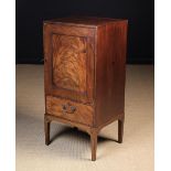 A Georgian Mahogany Pot Cupboard.