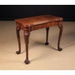 A Fine Quality 19th Century Mahogany Fold-over Gaming table.