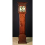 A Fine 18th Century Oak Longcase Clock by James Wooley of Codnor, Derbyshire.