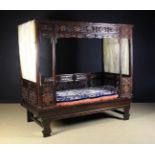 An Antique Chinese Canopy Bed.