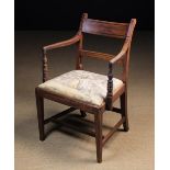 A George IV Mahogany Armchair.