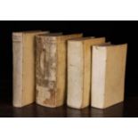 Four 17th and 18th Century Antiquarian Books on Diverse Subjects;