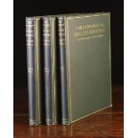 Three Volumes of 'The Dictionary of English Furniture' by Percy MacQuoid & Ralph Edwards,