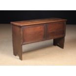 A Late 17th/Early 18th Century Boarded Oak Coffer.