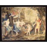 A Fine 17th Century Mythological Gobelin Paris Tapestry from the Faubourg Saint Germain based