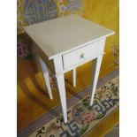 A modern shabby chic bedside table