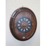 A French vineyard clock Leroy Fils Paris - Londres - 60cm high