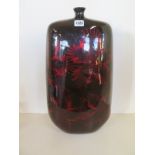A Retro 1970's decorative bottle vase - 51cm high, in good condition