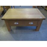 A Cheltenham double sided coffee table - W92cm x D62cm x H45cm