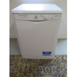 An indesit DFG 15BI dishwasher in working order, retail price £219
