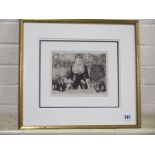 After Eduard Manet - original etching on wove paper - Gazette Des Beaux Arts 1884, etching by H