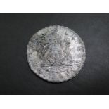 A 1735, 8 Reales coin - possibly recovered from the wreck of the Dutch East Indiaman Hollandia, coin