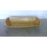 A vintage carved wooden trough - Waxed and worm treated - 94cm x 60cm