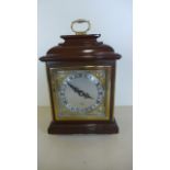 An 8 day mantle clock by Elliott London - 22cm tall