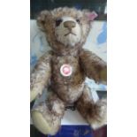 A Steiff Ben the Bear - 38cm, Mohair - limited edition, number 395 of 1500 with certificate and