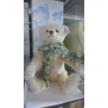 A Steiff Edelweiss Bear, Steiff Gallery Bear 2014, 28cm, mohair, limited edition, number 30 of