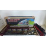 A Graham Farish OO gauge early train set with extras 1950s boxed, play worn, loco runs
