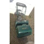 An Atco Balmoral 20s petrol driven lawn mower - in running order may need a service